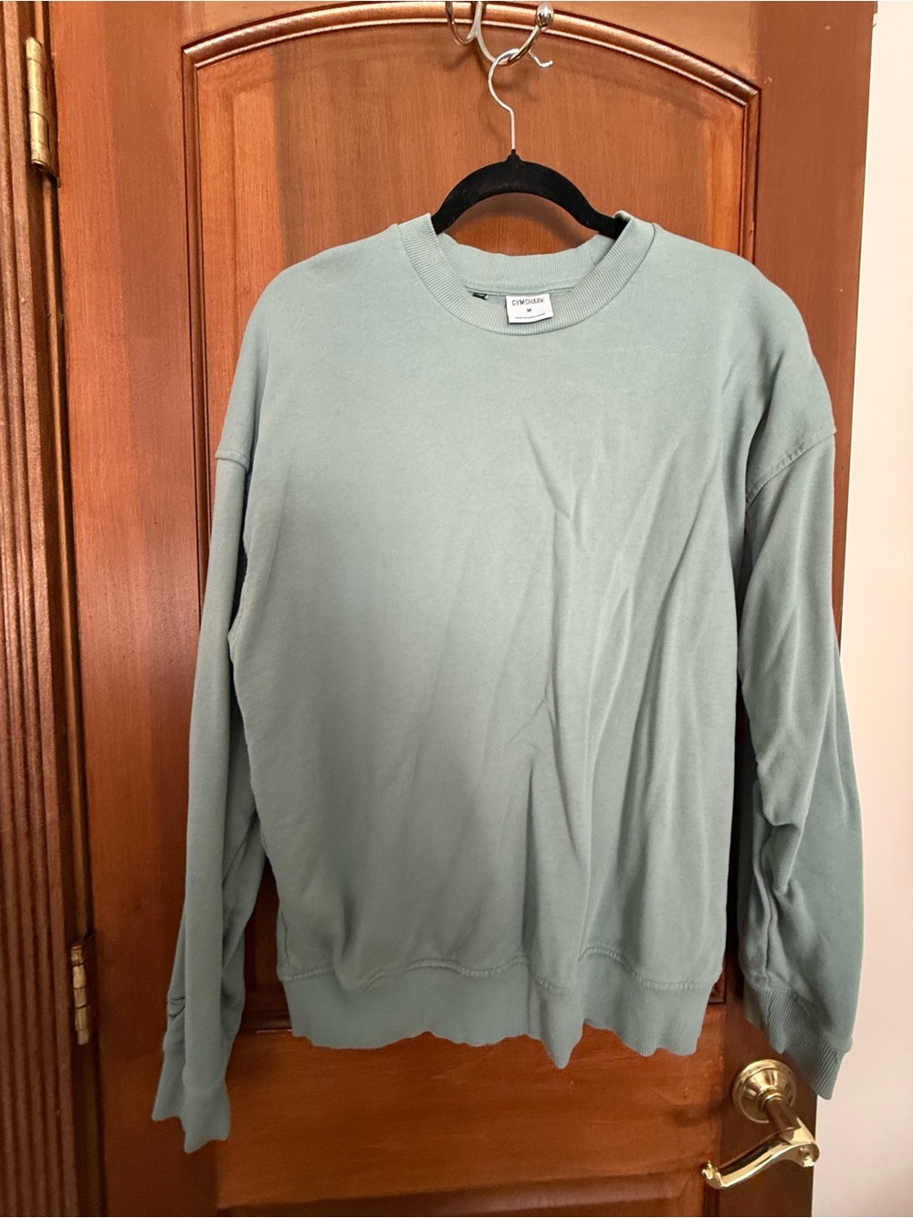 Gymshark Women's Sage Green Crew Sweatshirt